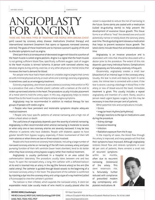 Media 2013 Angioplasty For Angina