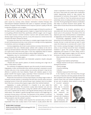Media 2013 Angioplasty For Angina