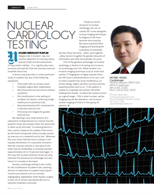 Media 2014 Nuclear Cardiology Testing